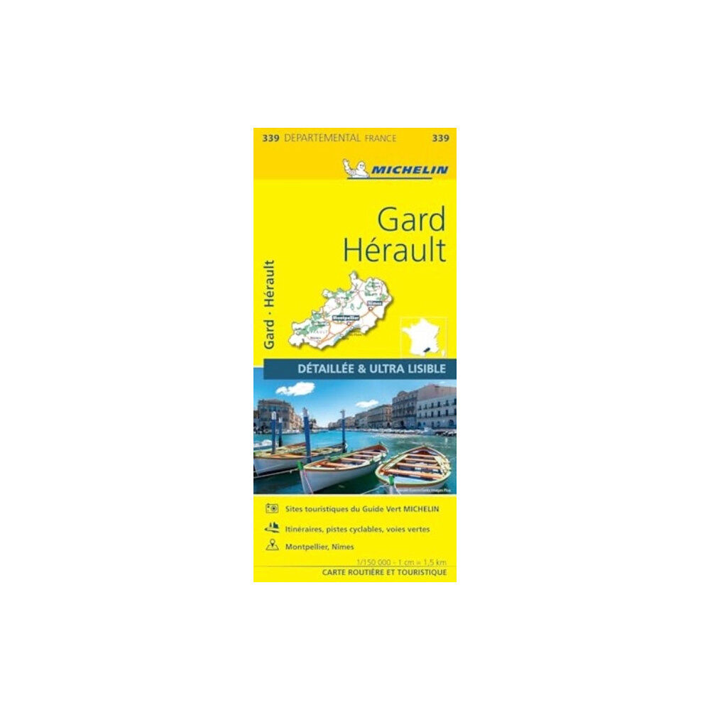 Michelin Editions Des Voyages Gard, Herault - Michelin Local Map 339