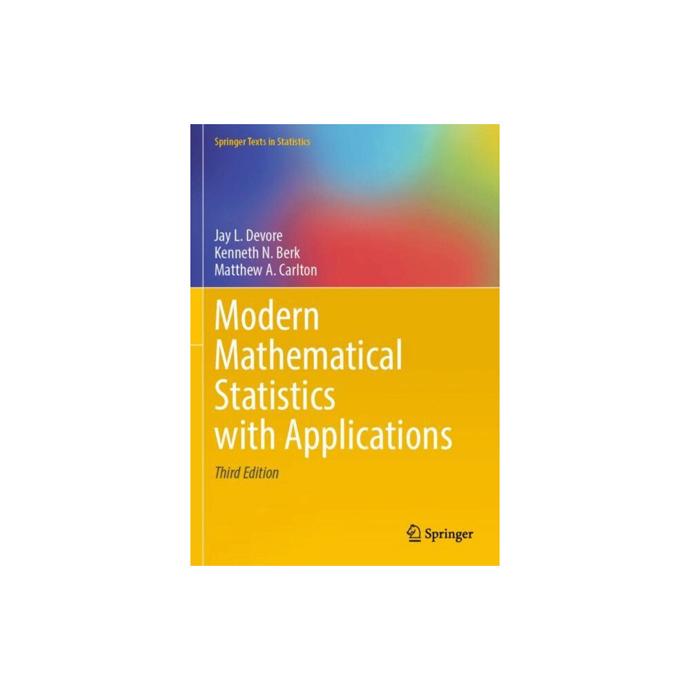 Springer Nature Switzerland AG Modern Mathematical Statistics with Applications (häftad, eng)