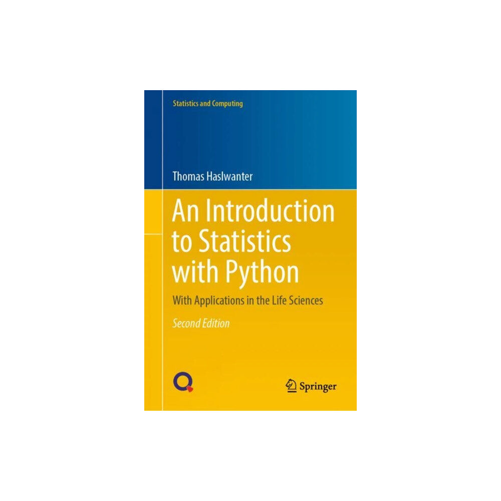 Springer Nature Switzerland AG An Introduction to Statistics with Python (inbunden, eng)