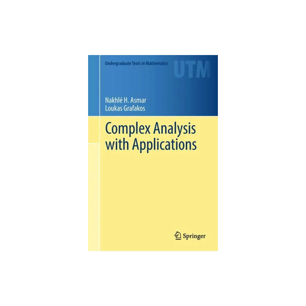 Springer International Publishing AG Complex Analysis with Applications (inbunden, eng)