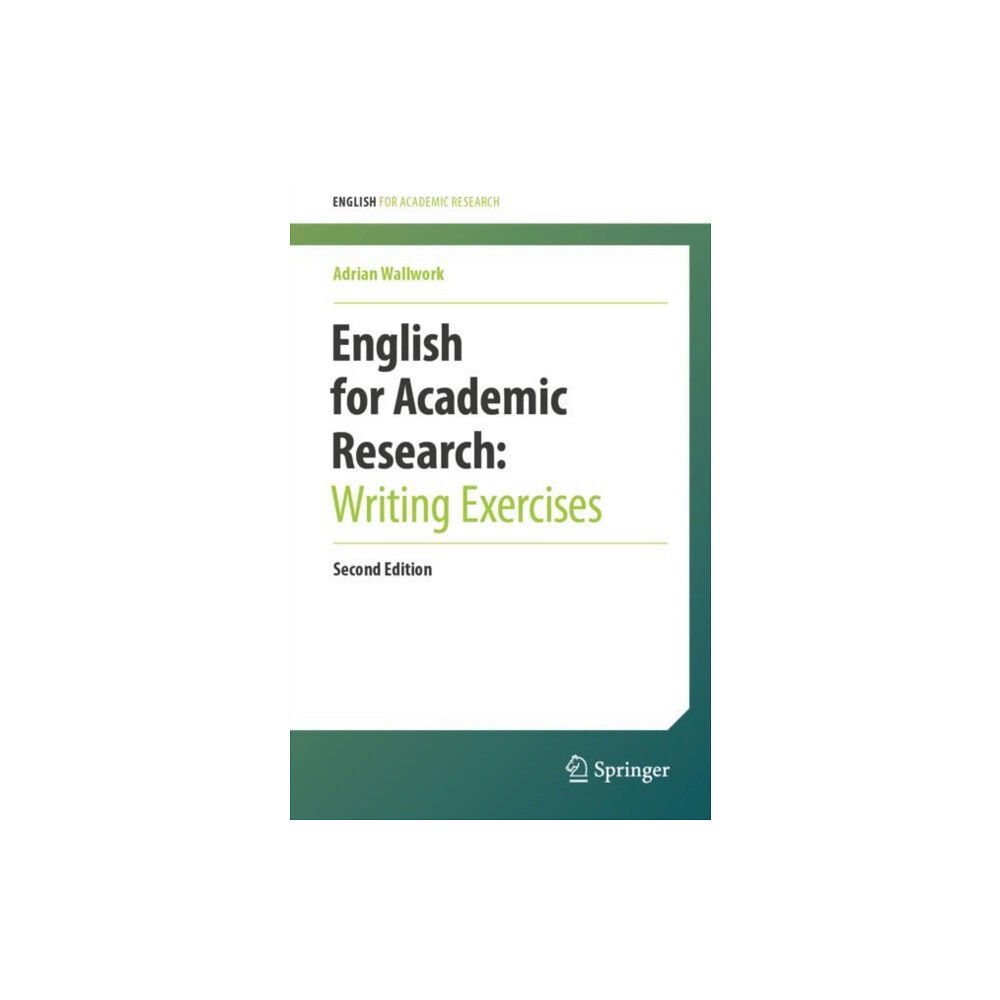 Springer International Publishing AG English for Academic Research:  Writing Exercises (häftad, eng)