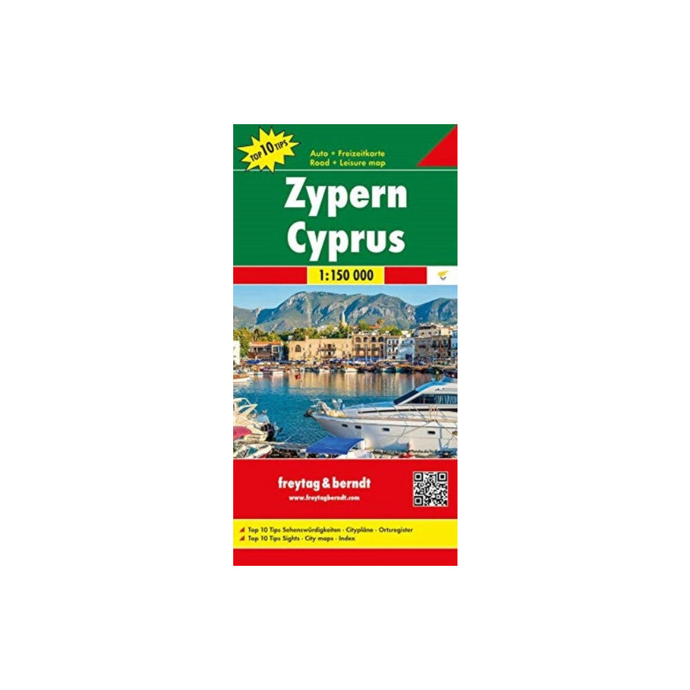 Freytag-Berndt Cyprus Road Map 1:150 000