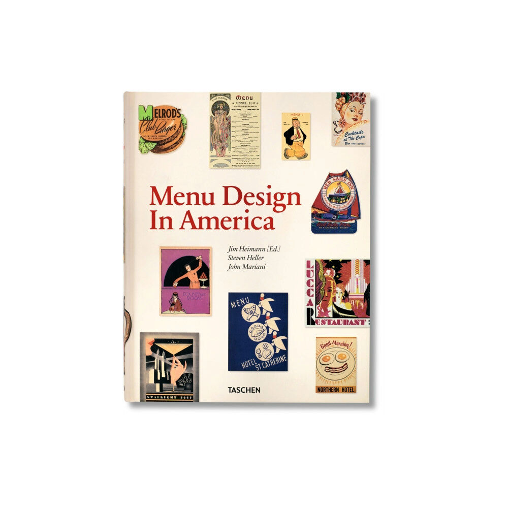 Taschen GmbH Menu Design in America (inbunden, eng)