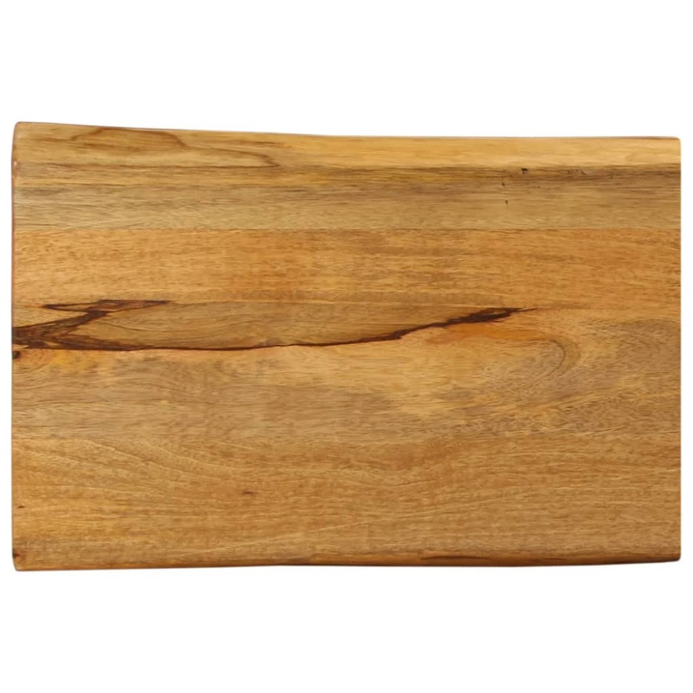 vidaXL Bordsskiva 50x40x2,5 cm levande kant massivt mangoträ