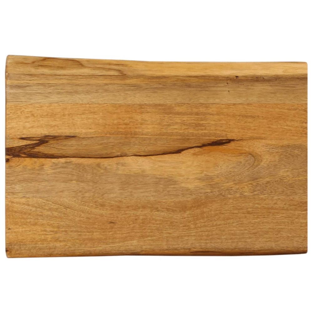vidaXL Bordsskiva 70x40x2,5 cm levande kant massivt mangoträ