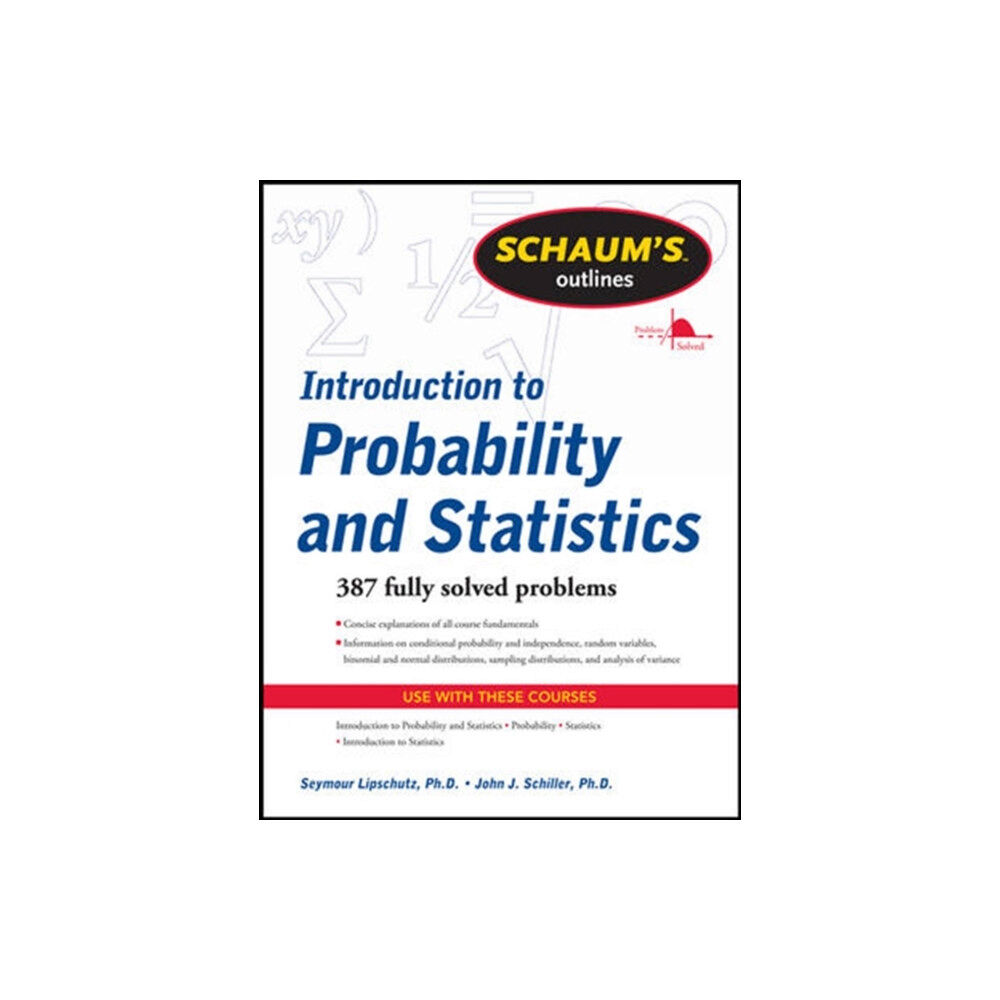 McGraw-Hill Education - Europe Schaum's Outline of Introduction to Probability and Statistics (häftad, eng)