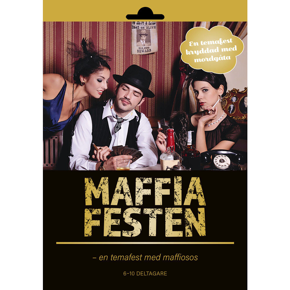 Mysteriefabriken Maffiafesten (bok)