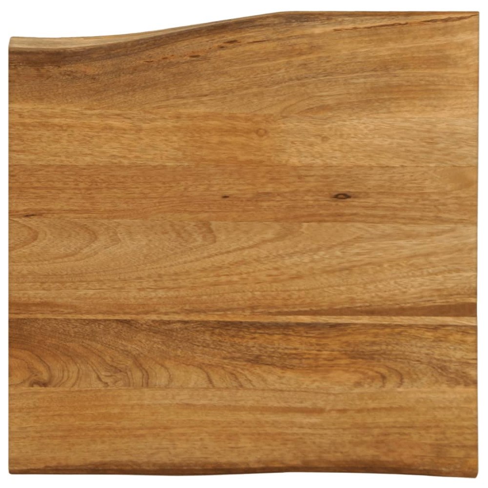 vidaXL Bordsskiva 40x40x2,5 cm levande kant massivt mangoträ