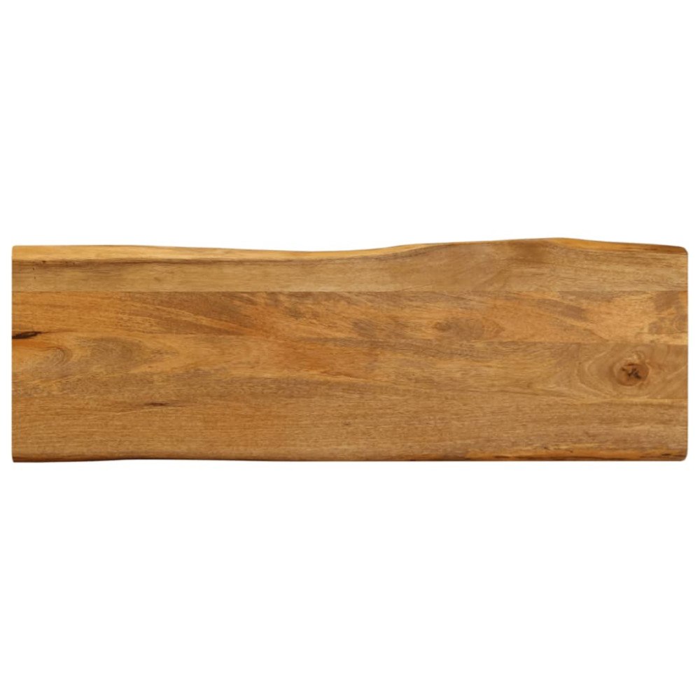 vidaXL Bordsskiva 140x40x2,5 cm levande kant massivt mangoträ