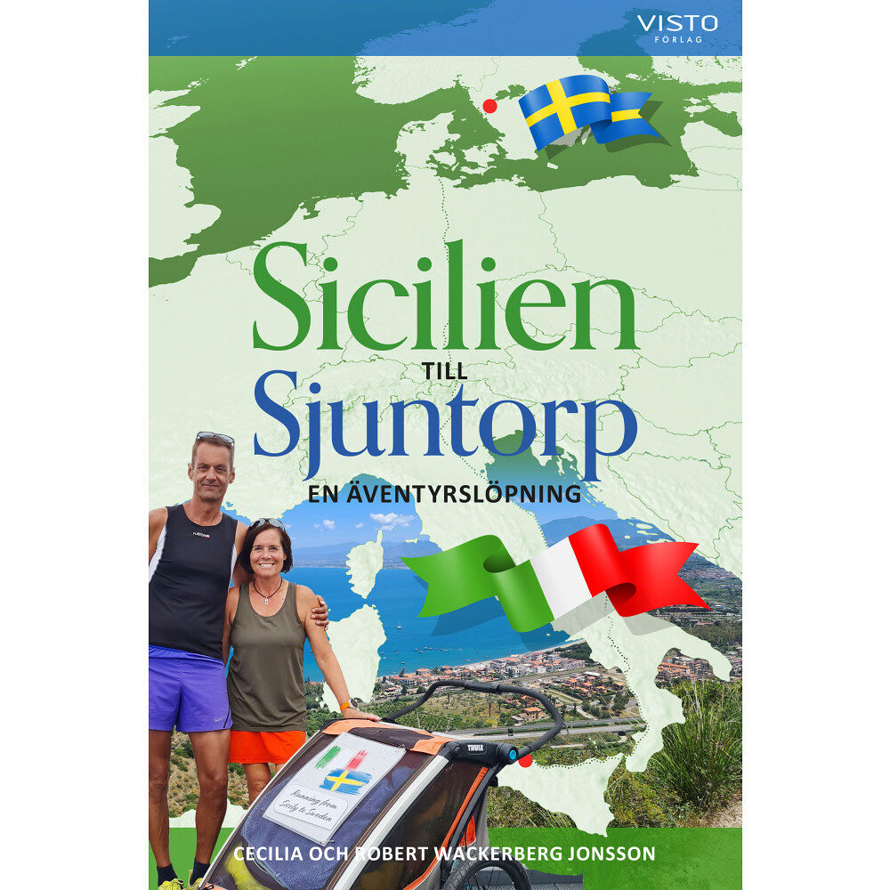 Cecilia Wackerberg Jonsson Sicilien till Sjuntorp : en äventyrslöpning (bok, danskt band)