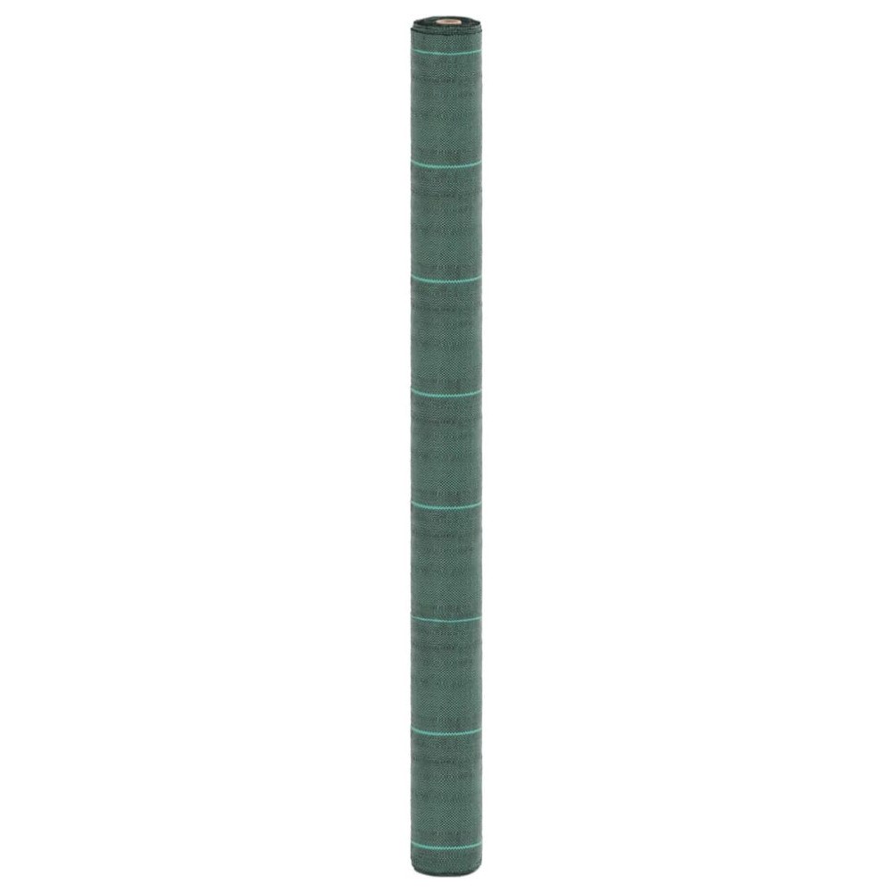 vidaXL Ogräsmatta grön 1,5x10 m PP