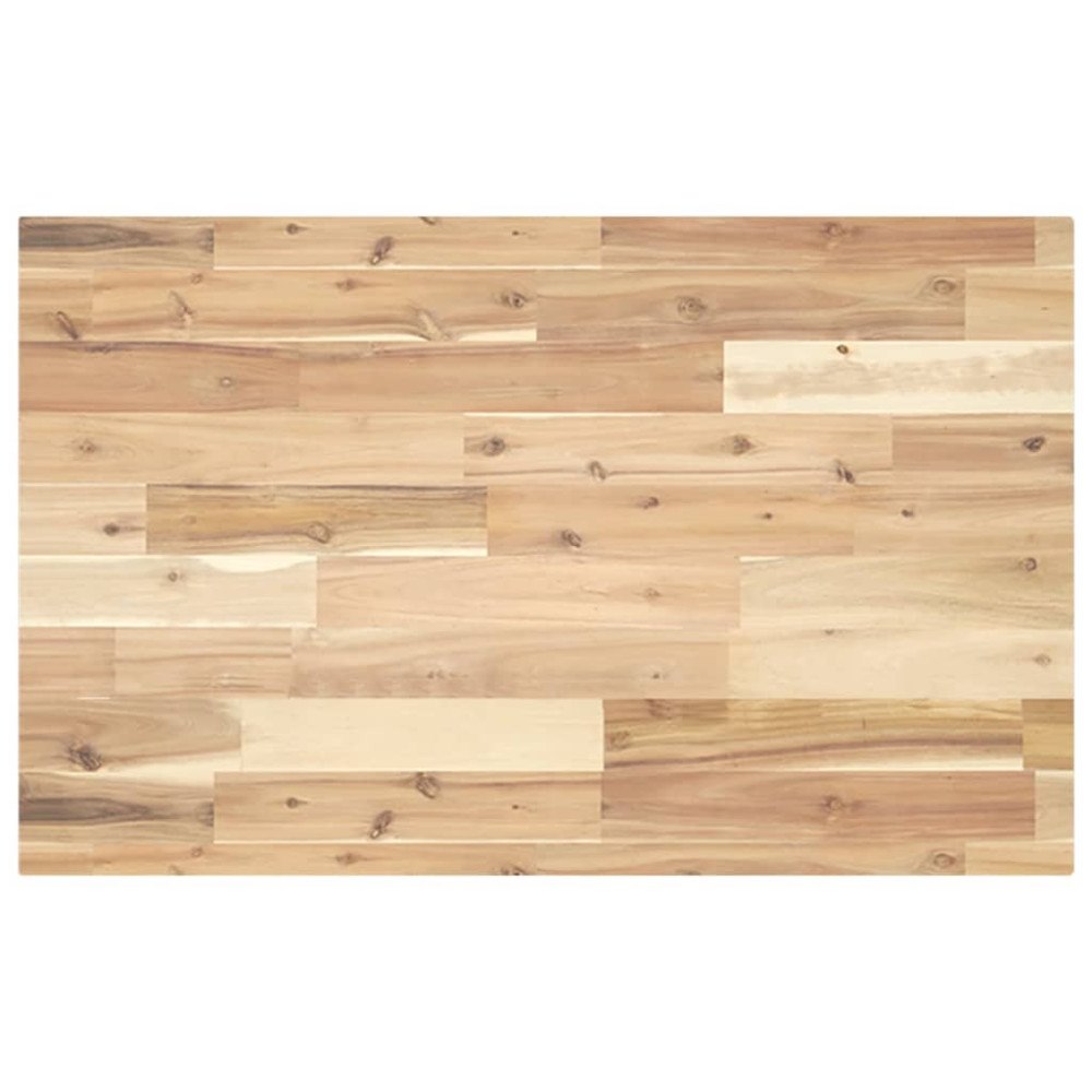 vidaXL Bordsskiva obehandlad 120x50x4 cm massivt akaciaträ