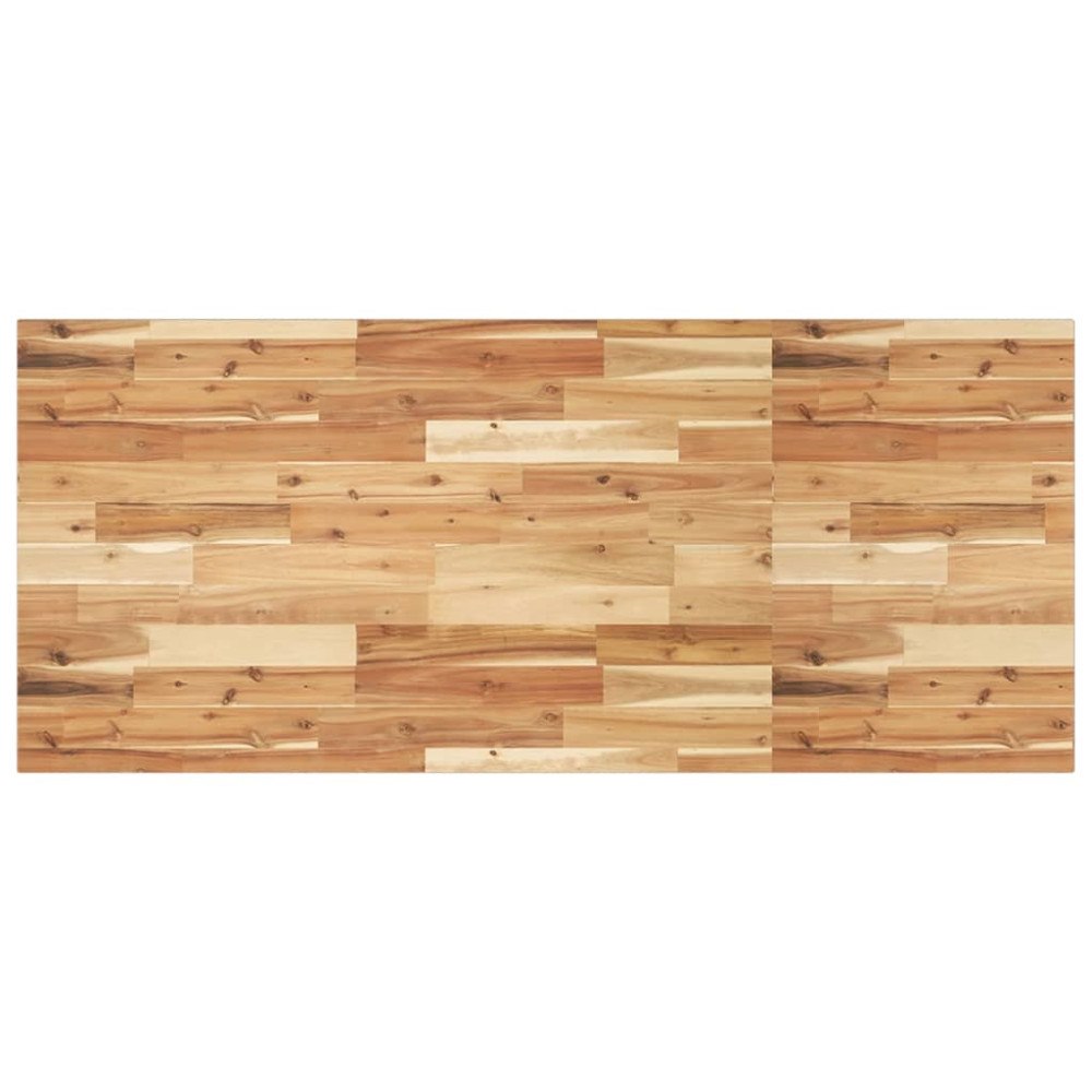vidaXL Bordsskiva behandlad 120x60x2 cm massivt akaciaträ