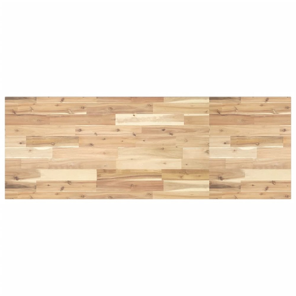 vidaXL Bordsskiva obehandlad 160x50x2 cm massivt akaciaträ