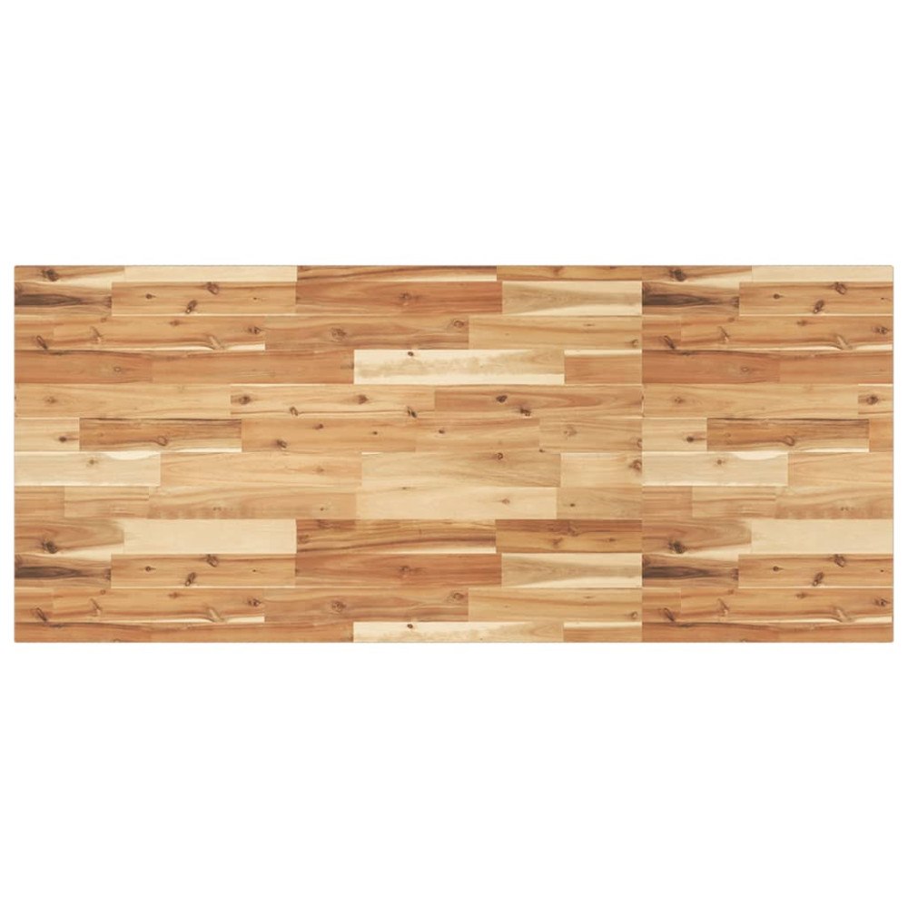 vidaXL Bordsskiva behandlad 140x60x2 cm massivt akaciaträ