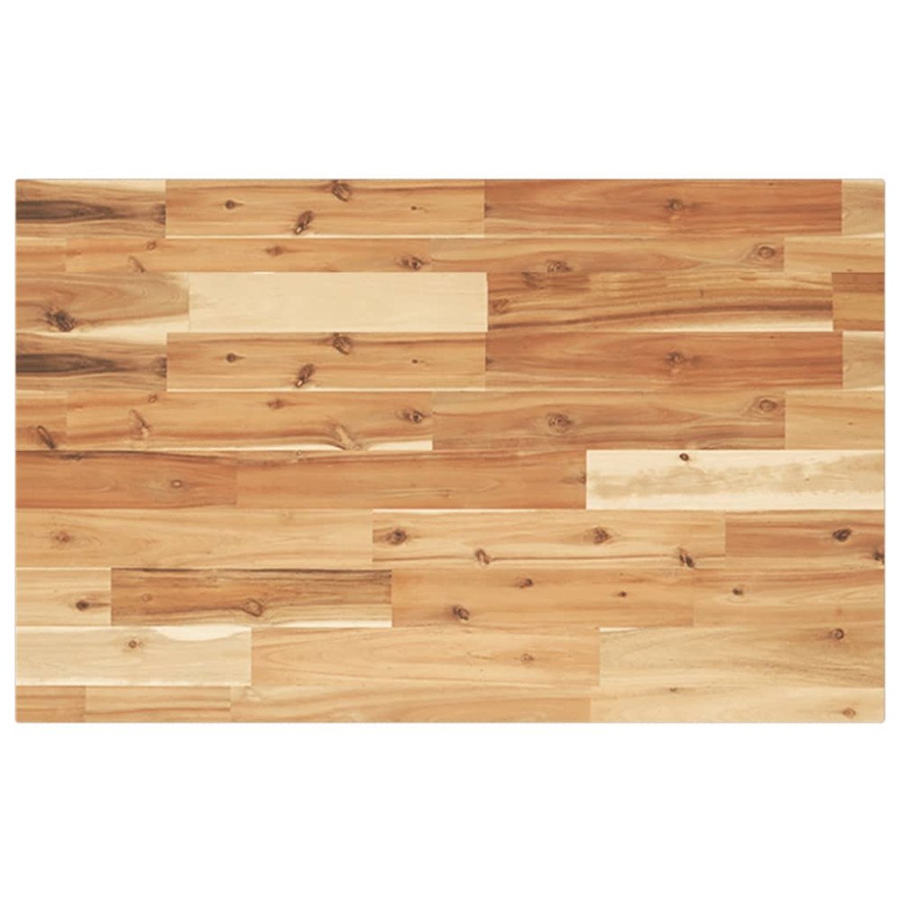 vidaXL Bordsskiva behandlad 100x50x2 cm massivt akaciaträ
