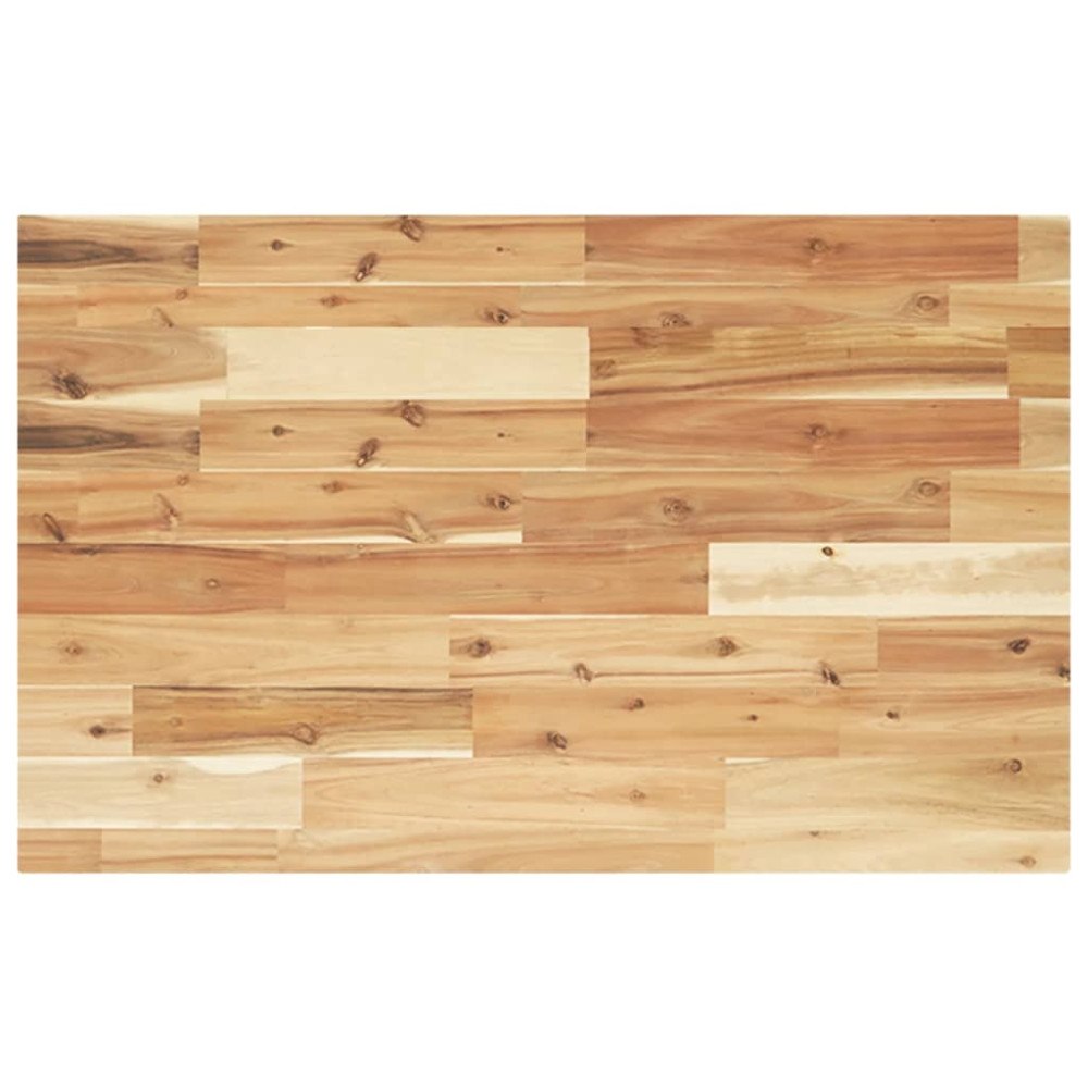 vidaXL Bordsskiva behandlad 100x50x4 cm massivt akaciaträ