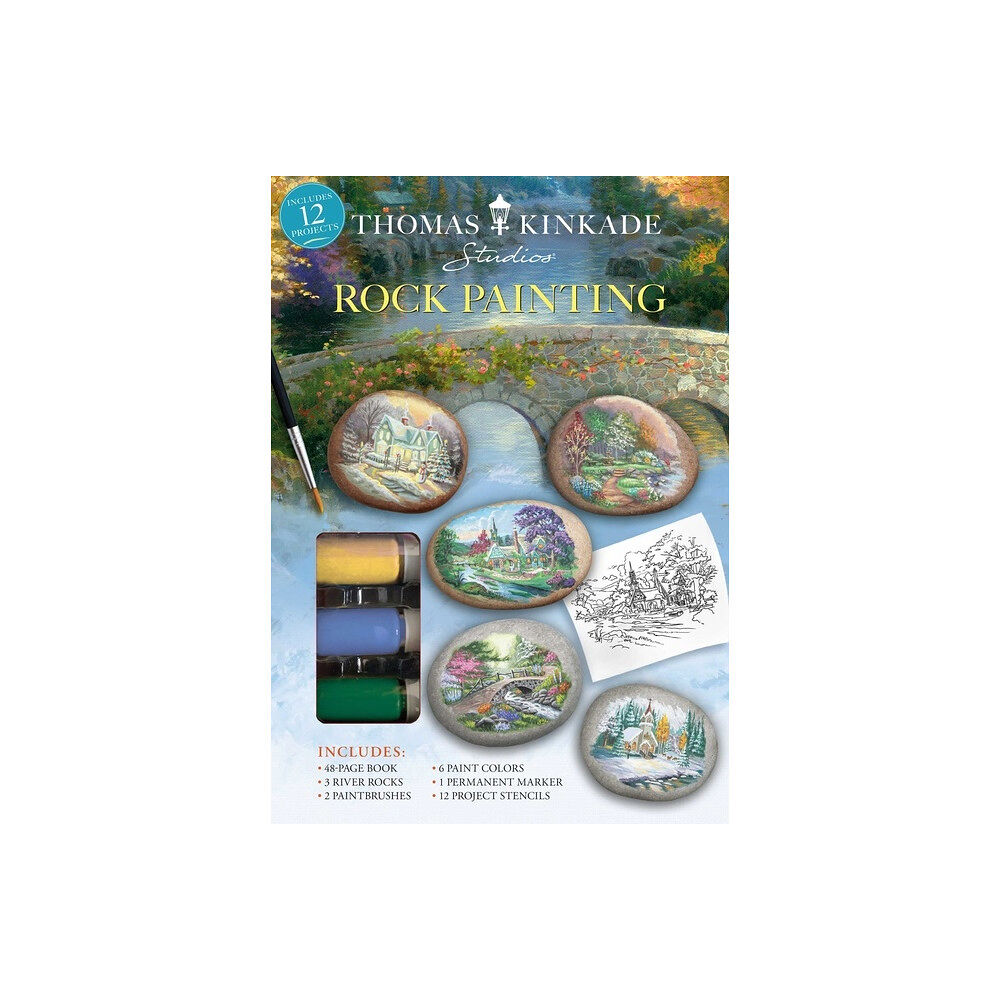 Simon & Schuster Thomas Kinkade Rock Painting (häftad, eng)