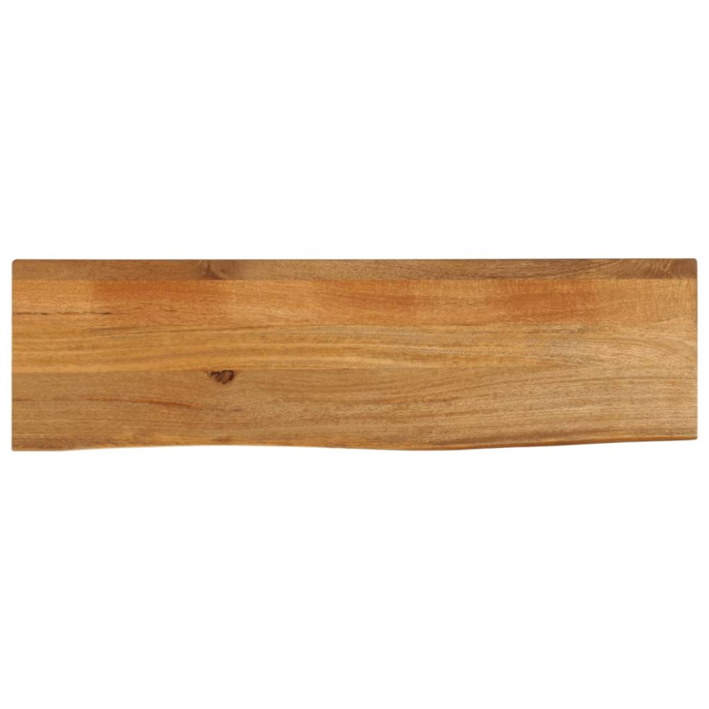 vidaXL Bordsskiva 120x30x2,5 cm levande kant massivt mangoträ