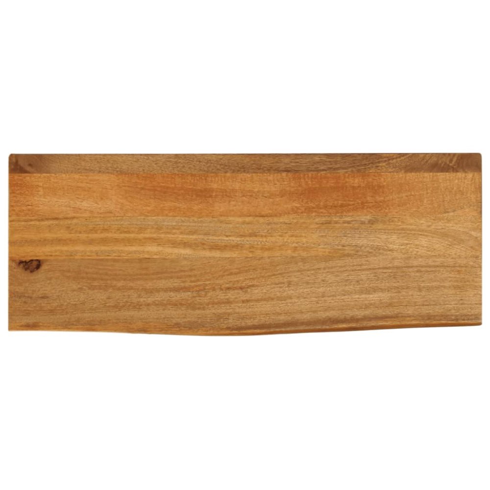 vidaXL Bordsskiva 80x20x3,8 cm levande kant massivt mangoträ