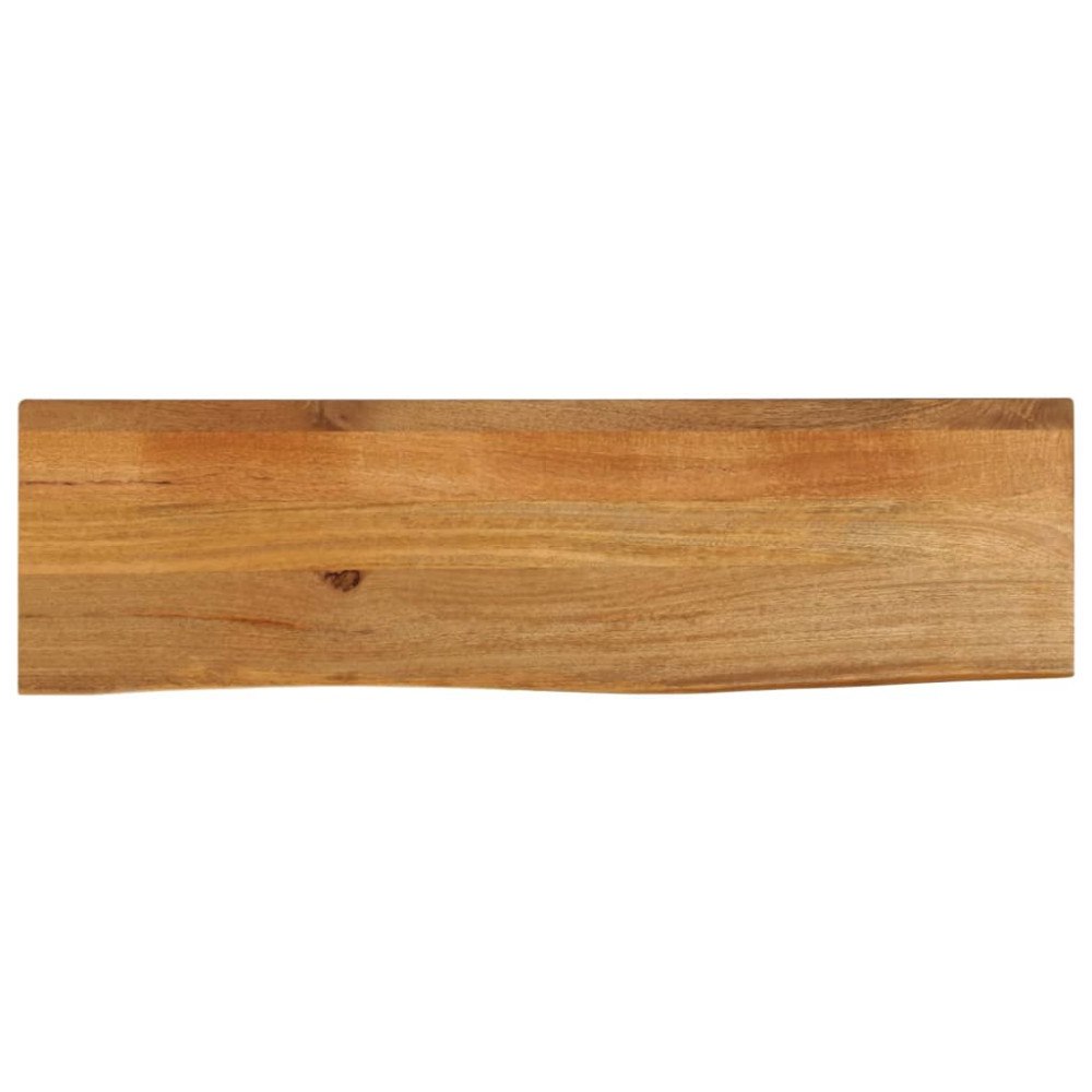 vidaXL Bordsskiva 100x40x2,5 cm levande kant massivt mangoträ