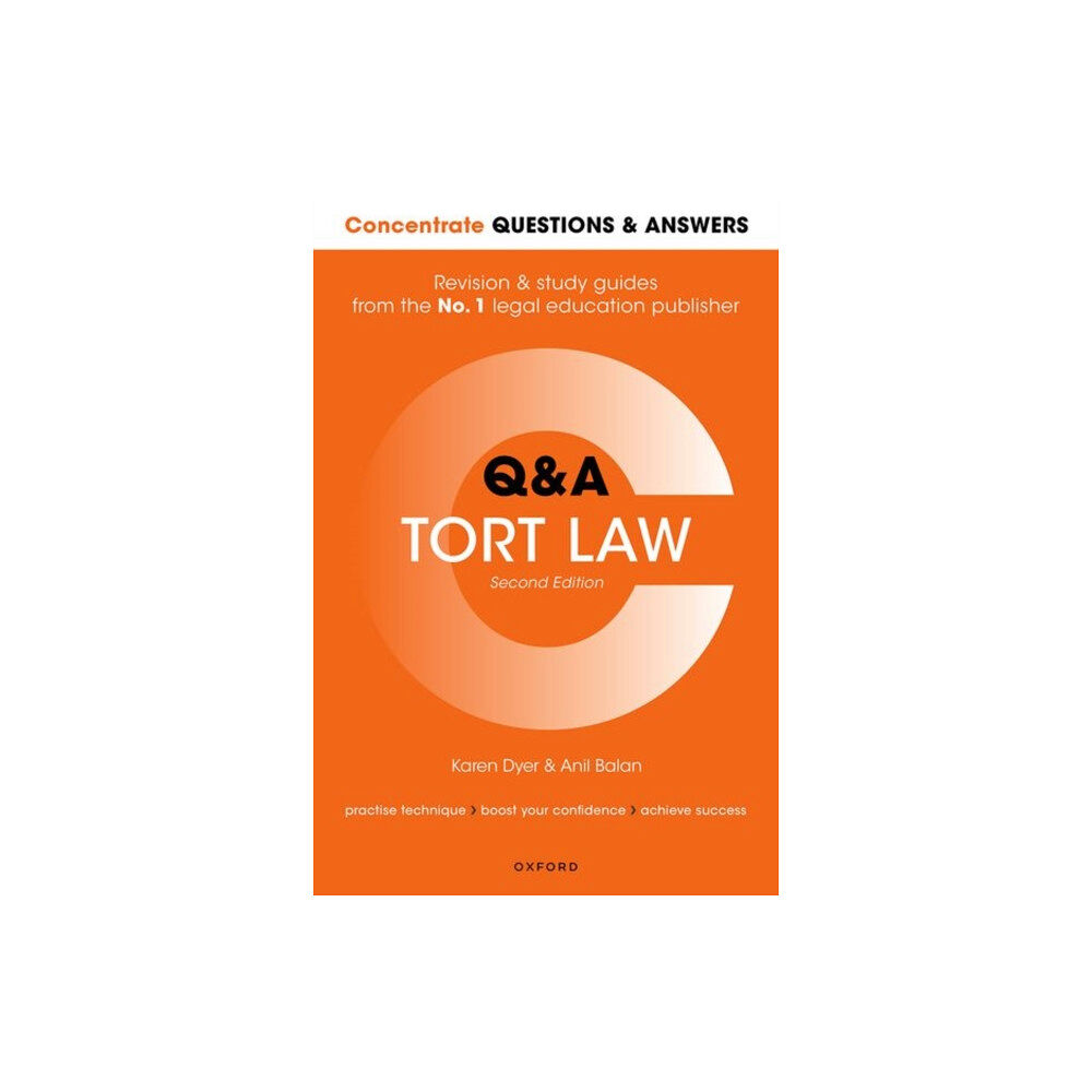 Oxford University Press Concentrate Questions and Answers Tort Law (häftad, eng)