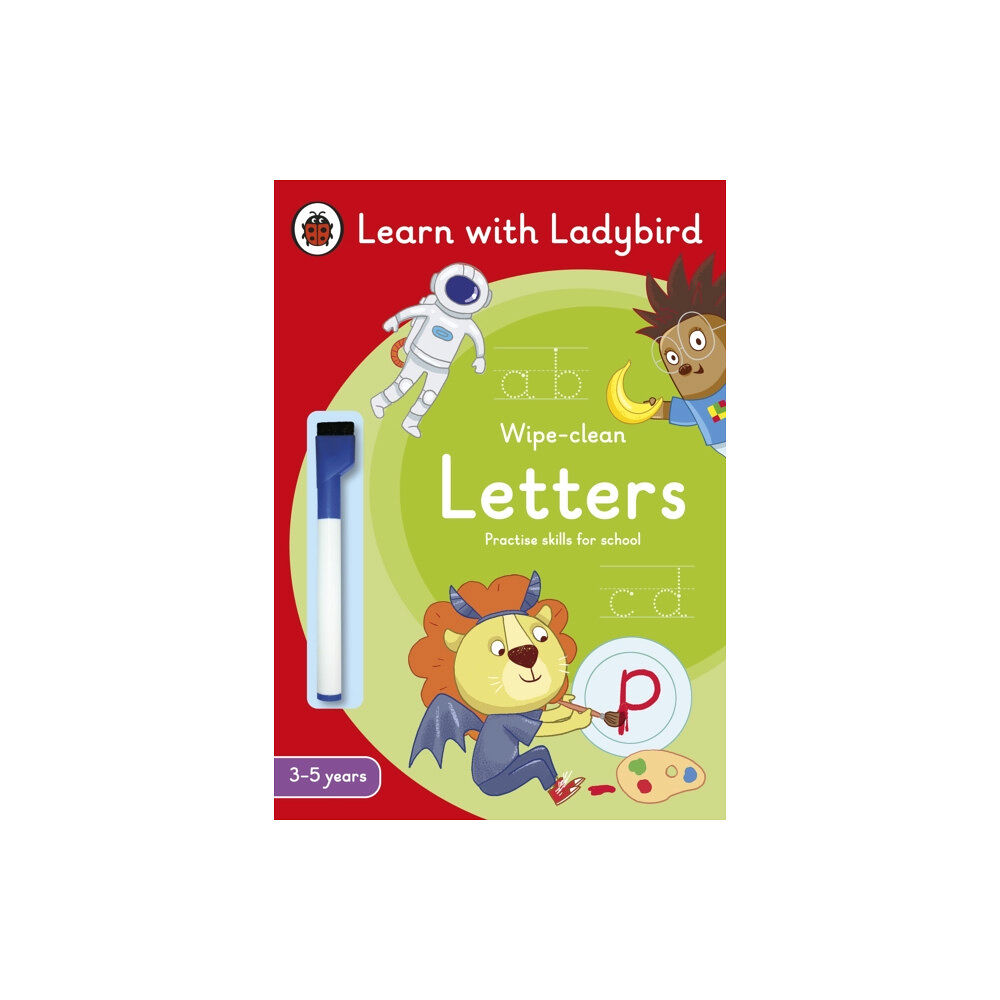 Penguin Random House Children's UK Letters: A Learn with Ladybird Wipe-Clean Activity Book 3-5 years (häftad, eng)