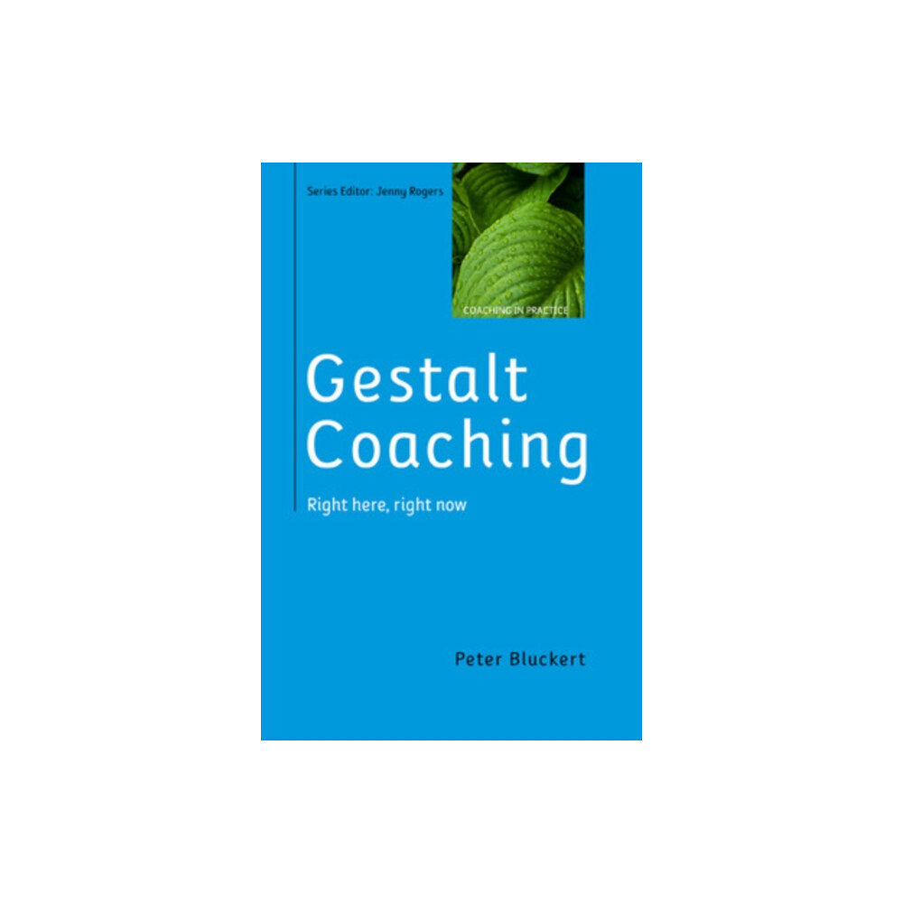 Open University Press Gestalt Coaching: Right Here, Right Now (häftad, eng)