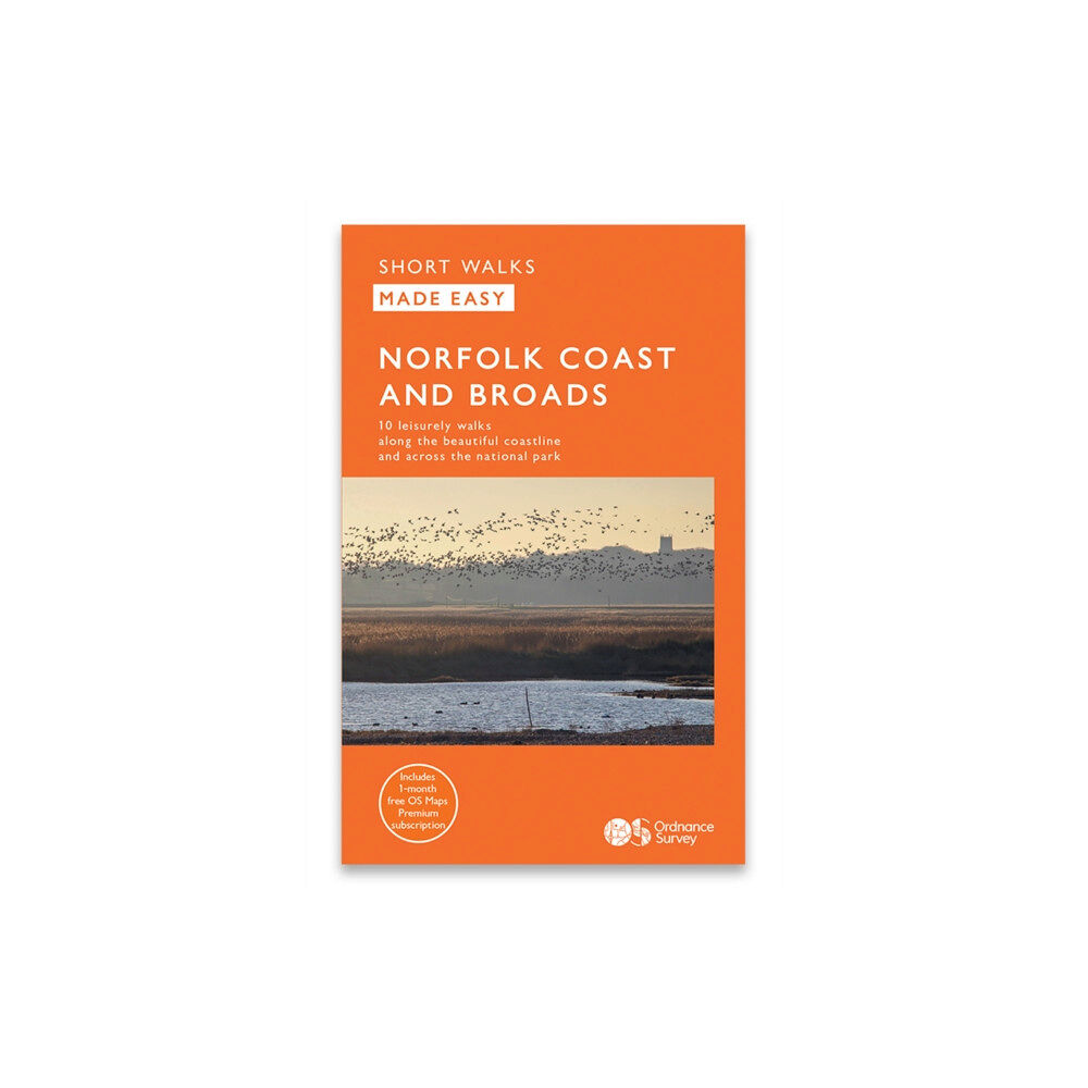 Ordnance Survey Norfolk Coast and Broads (inbunden, eng)