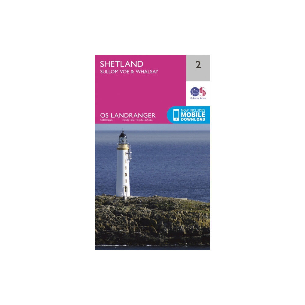 Ordnance Survey Shetland - Sullom Voe & Whalsay