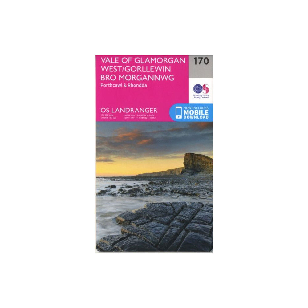 Ordnance Survey Vale of Glamorgan, Rhondda & Porthcawl