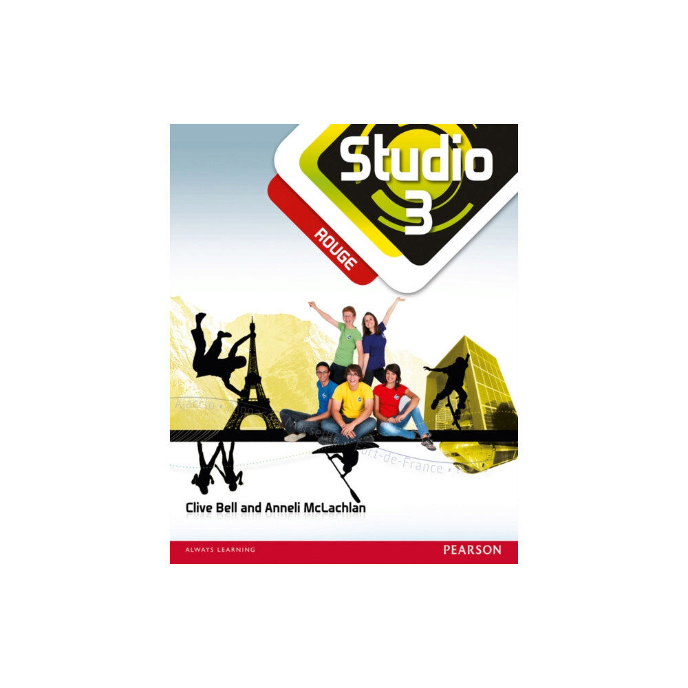 Pearson Education Limited Studio 3 rouge Pupil Book (11-14 French) (häftad, eng)