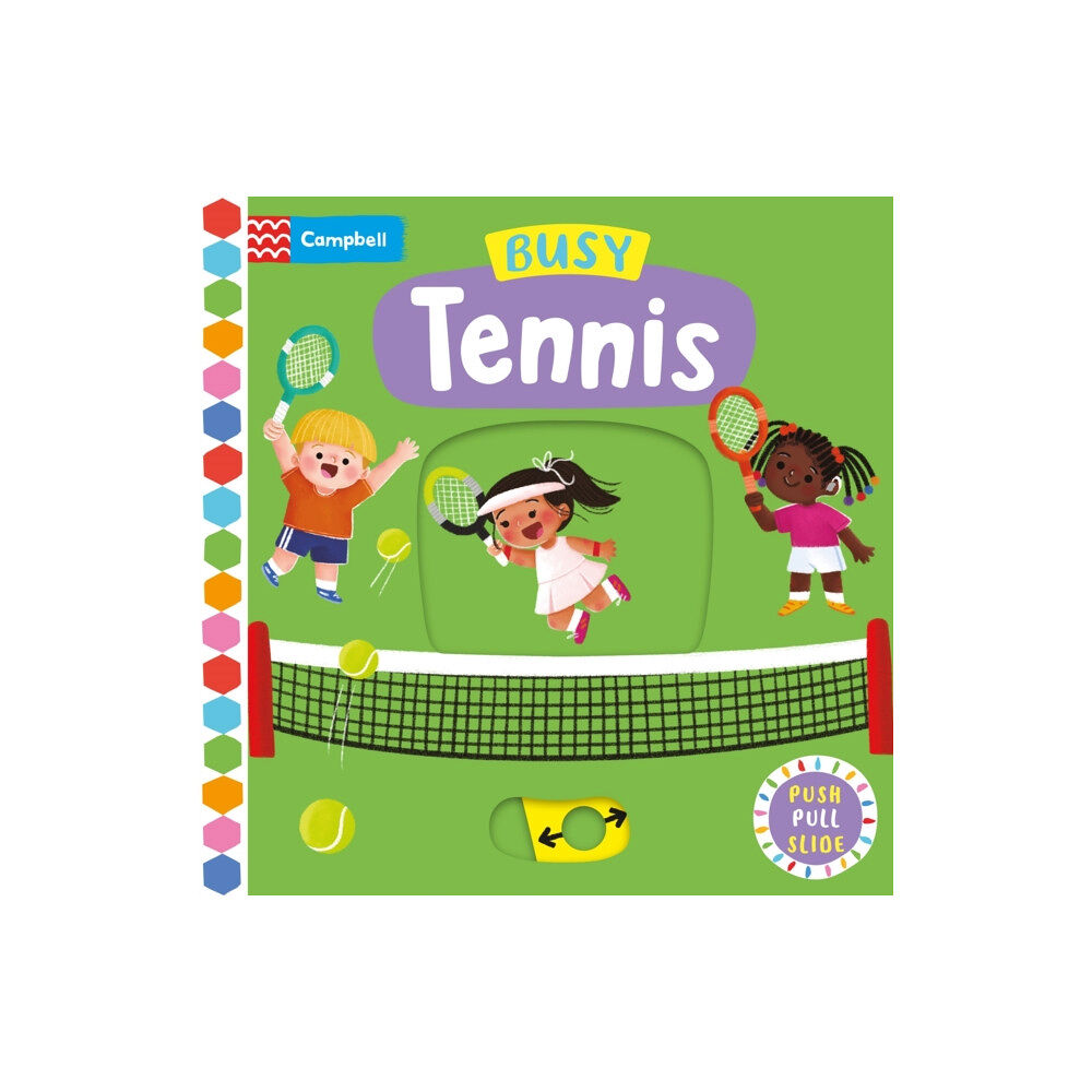 Pan Macmillan Busy Tennis (bok, board book, eng)