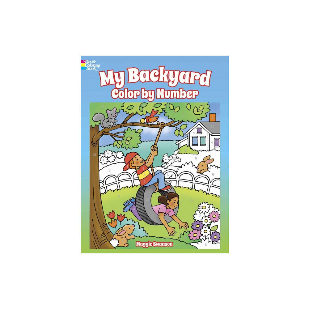 Dover publications inc. My Backyard Color by Number (häftad, eng)