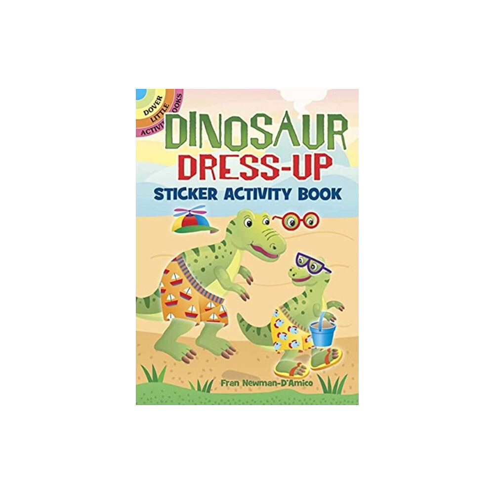 Dover publications inc. Dinosaur Dress-Up Sticker Activity Book (häftad, eng)