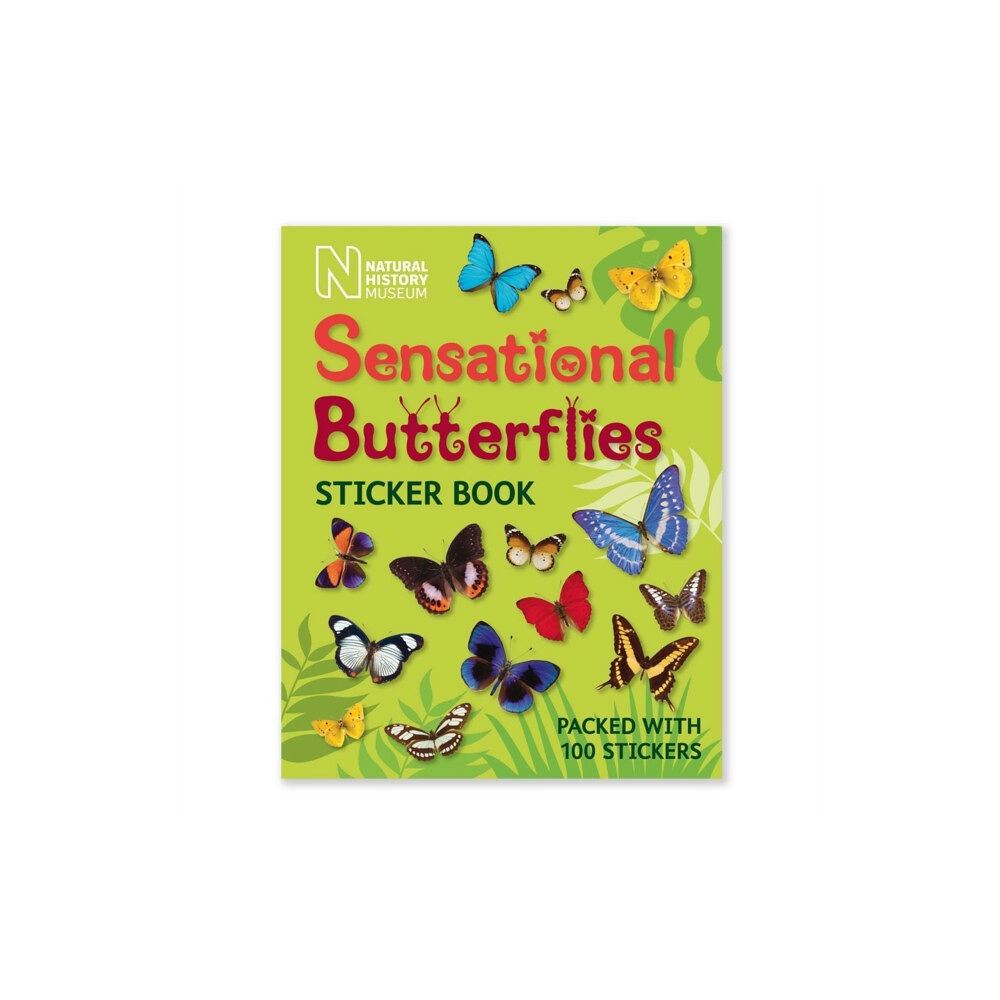 The Natural History Museum Sensational Butterflies Sticker Book (häftad, eng)