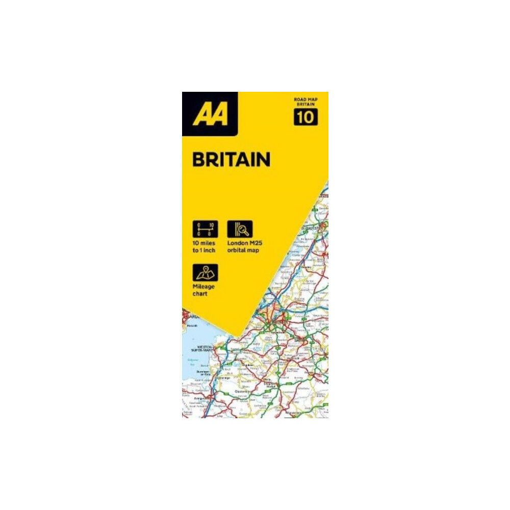 AA Publishing AA Road Map Britain