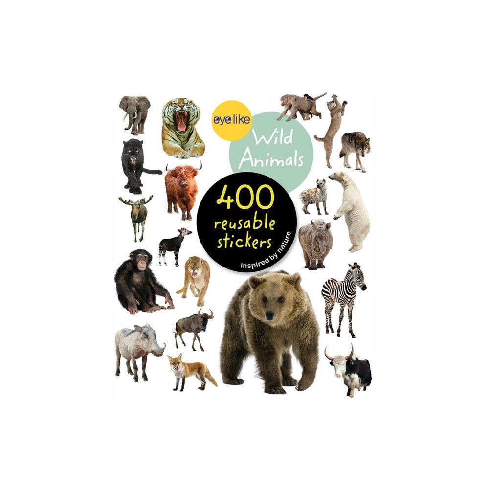 Workman Publishing Eyelike Stickers: Wild Animals (häftad, eng)