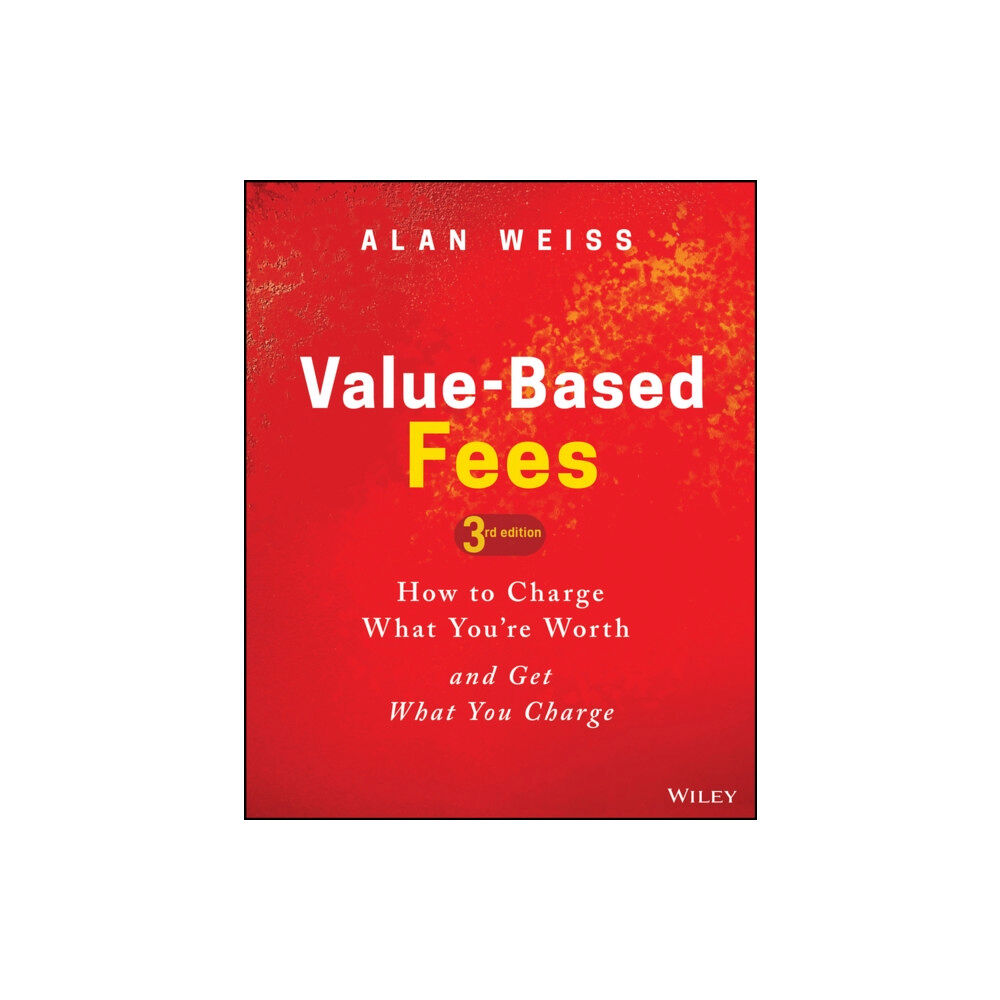 John Wiley & Sons Inc Value-Based Fees (inbunden, eng)