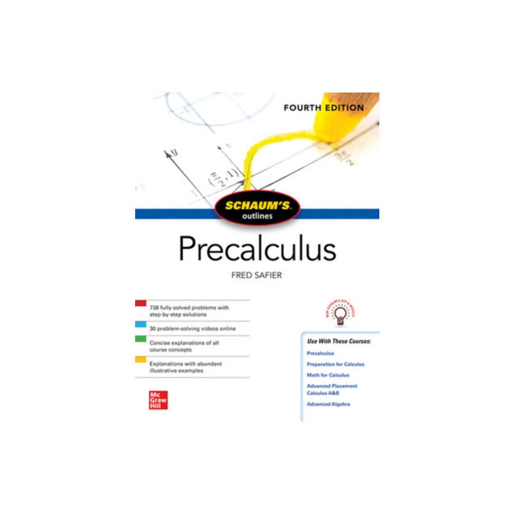 McGraw-Hill Education Schaum's Outline of Precalculus, Fourth Edition (häftad, eng)