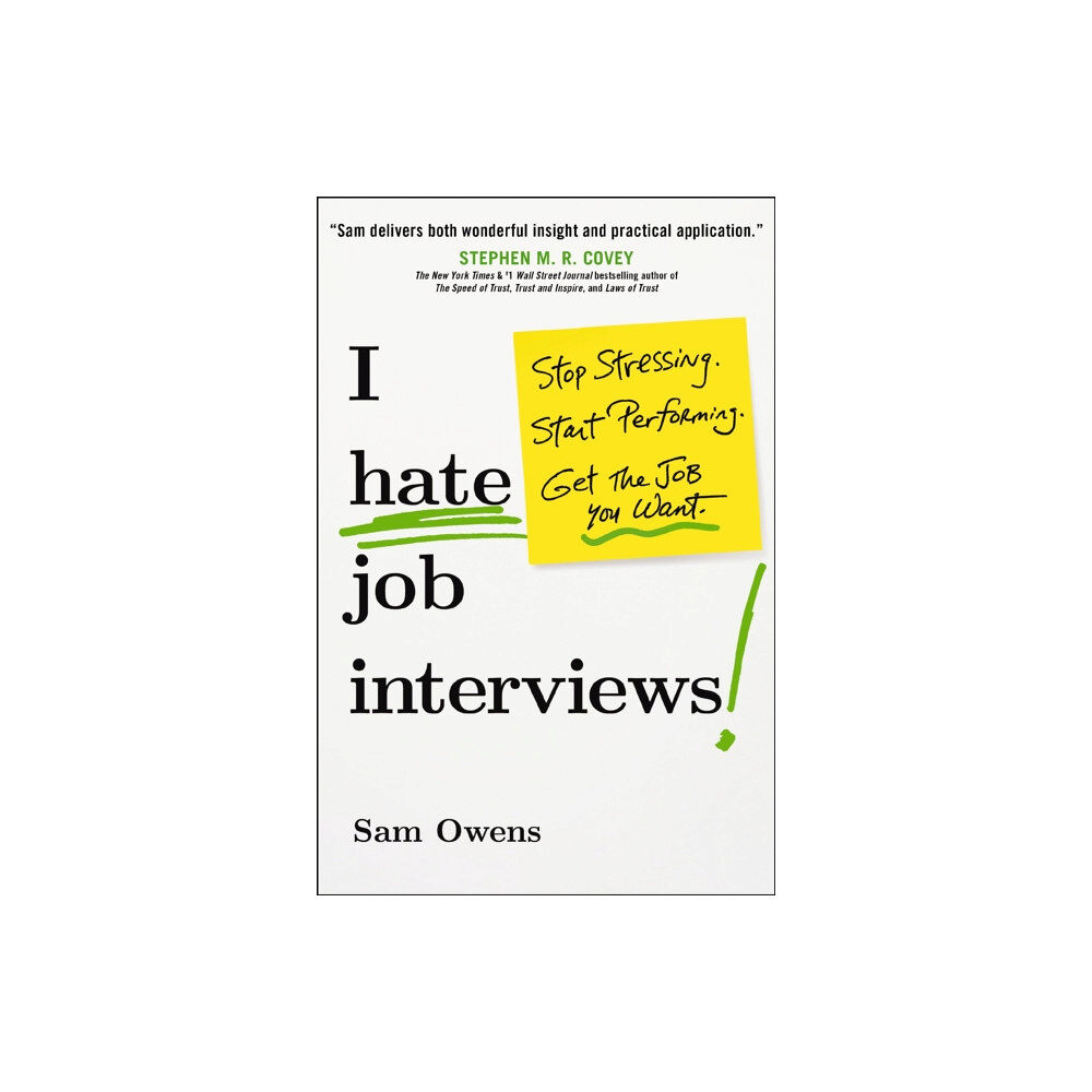 HarperCollins Focus I Hate Job Interviews (häftad, eng)