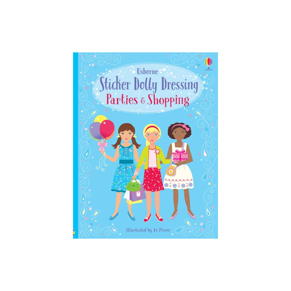 Usborne Publishing Ltd Sticker Dolly Dressing Parties & Shopping (häftad, eng)