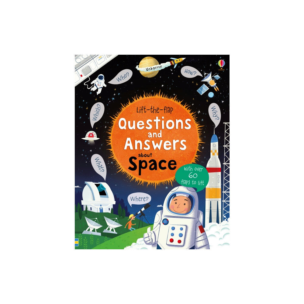 Usborne Publishing Ltd Lift-the-flap Questions and Answers about Space (bok, board book, eng)