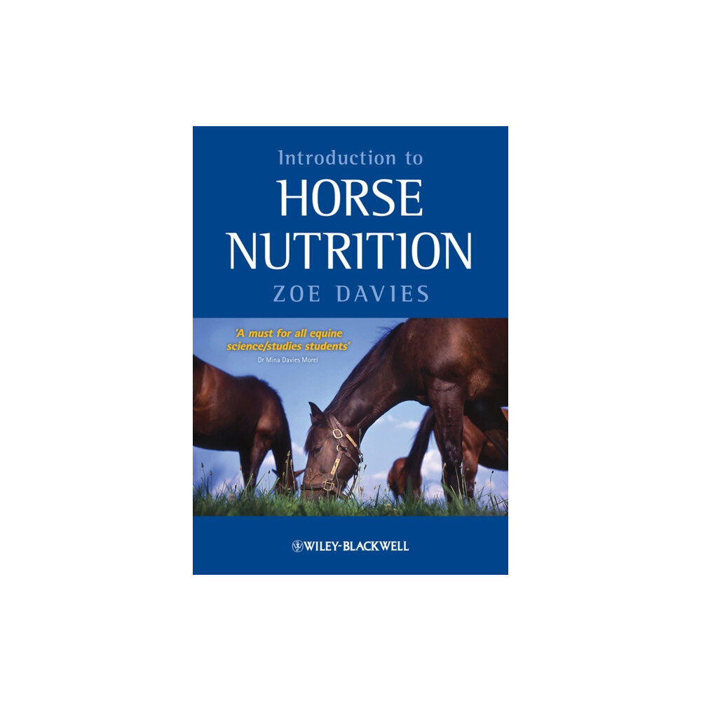 John Wiley And Sons Ltd Introduction to Horse Nutrition (häftad, eng)