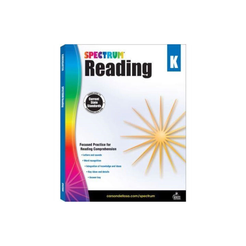 Carson Dellosa Spectrum Reading Workbook Grade K (häftad, eng)