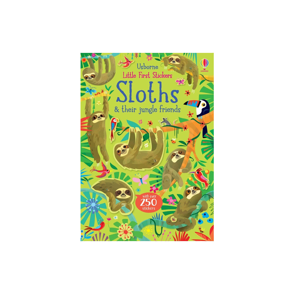 Usborne Publishing Ltd Little First Stickers Sloths (häftad, eng)