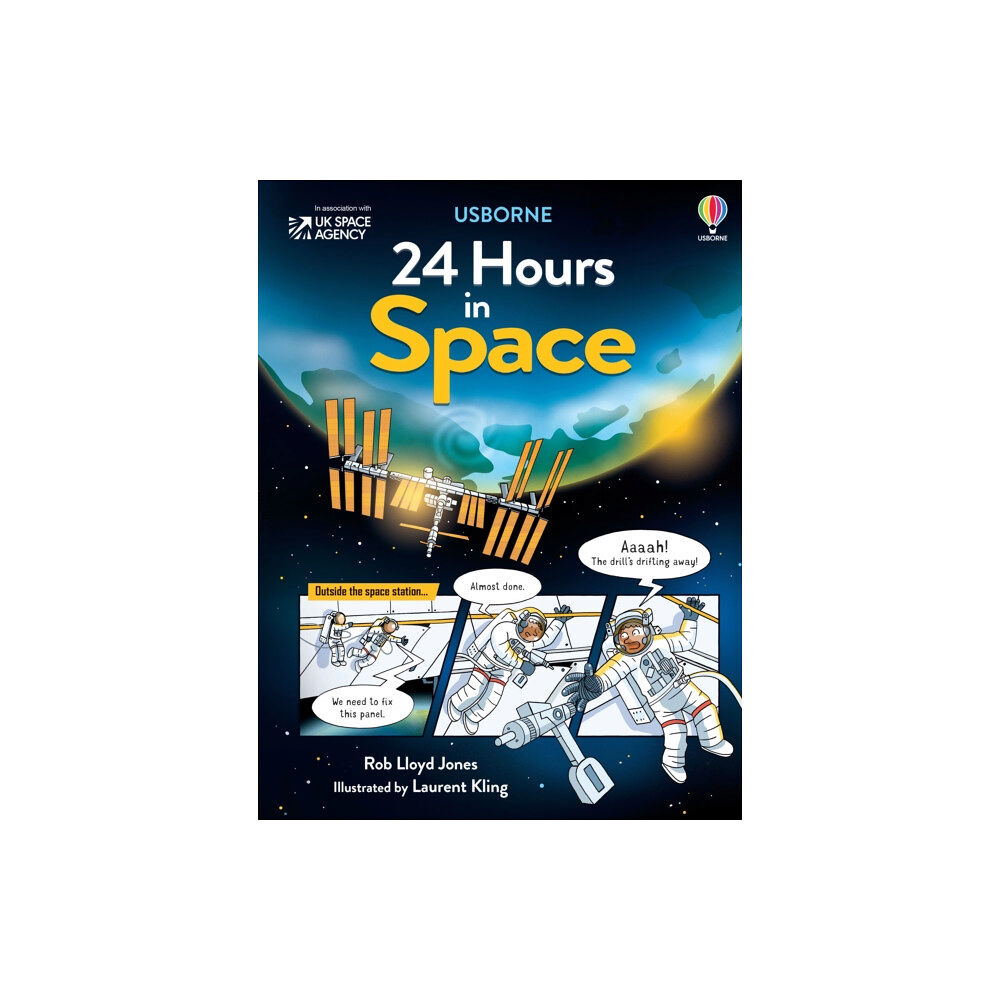 Usborne Publishing Ltd 24 Hours in Space (inbunden, eng)