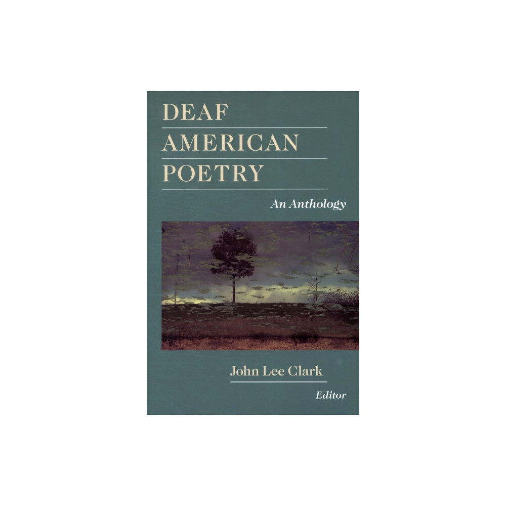 Gallaudet University Press,U.S. Deaf American Poetry - an Anthology (häftad, eng)