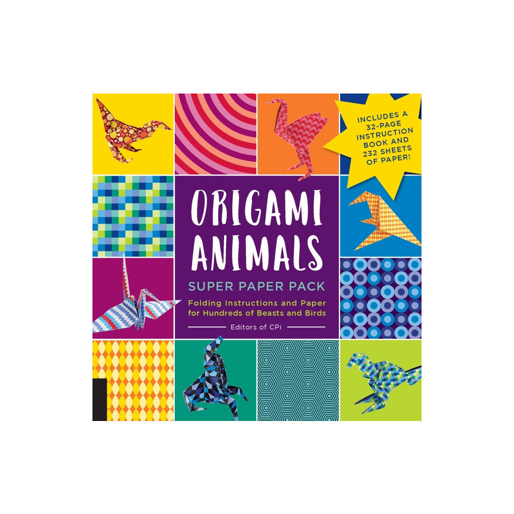 Quarto Publishing Group USA Inc Origami Animals Super Paper Pack (häftad, eng)