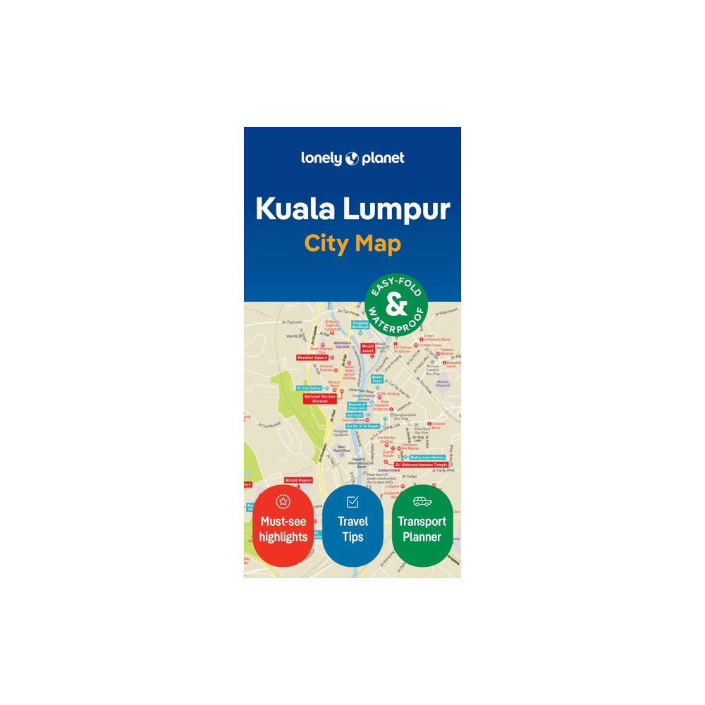 Lonely Planet Global Limited Lonely Planet Kuala Lumpur City Map